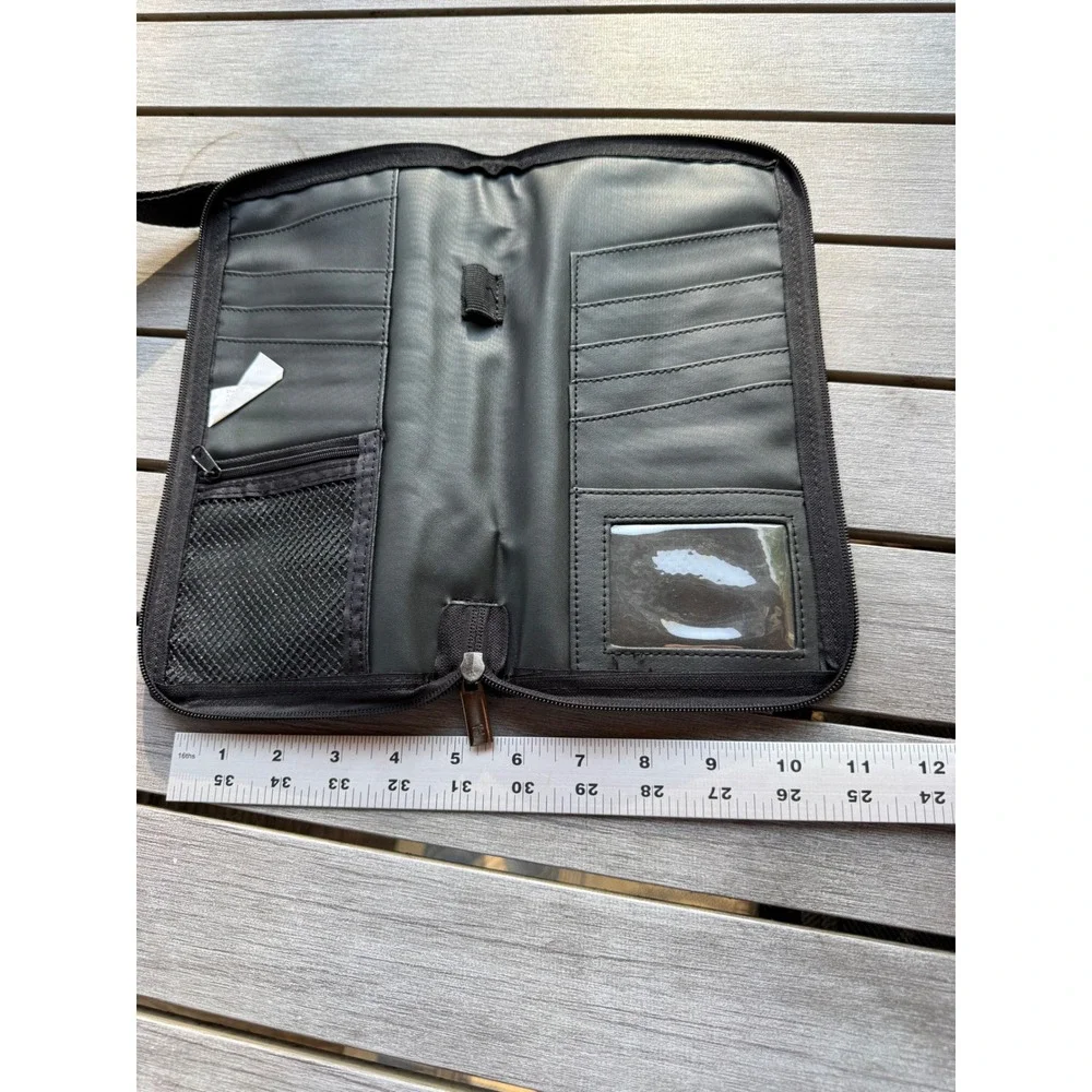 American Tourister travel organizer detachable wrist strap secure doc storage